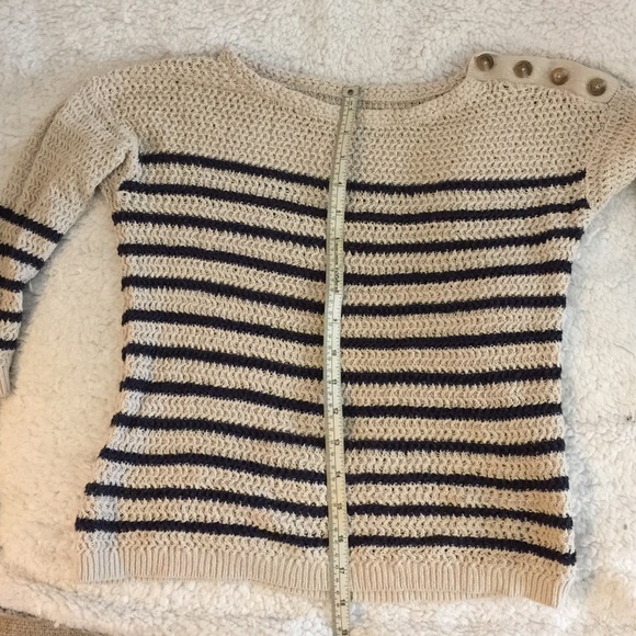 Loft Lightweight Spring Striped Sweater - Picture 6 of 6